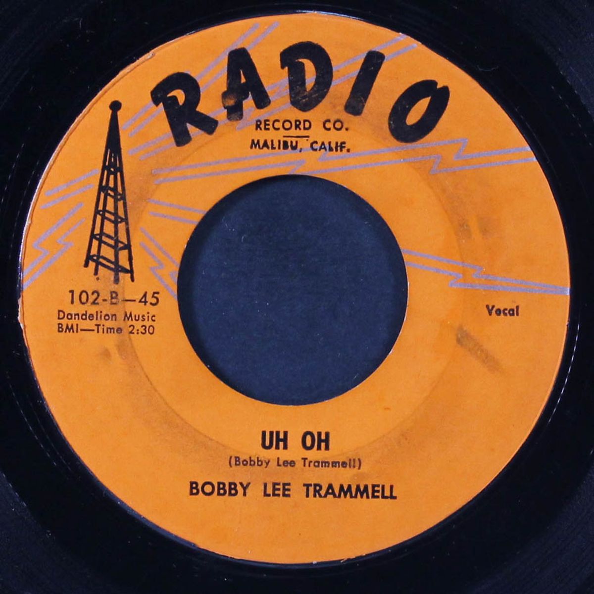 you mostest girl / uh oh by BOBBY LEE TRAMMELL