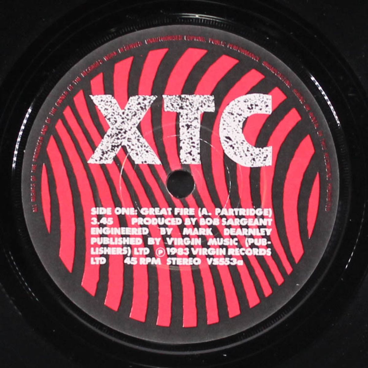 great fire by XTC