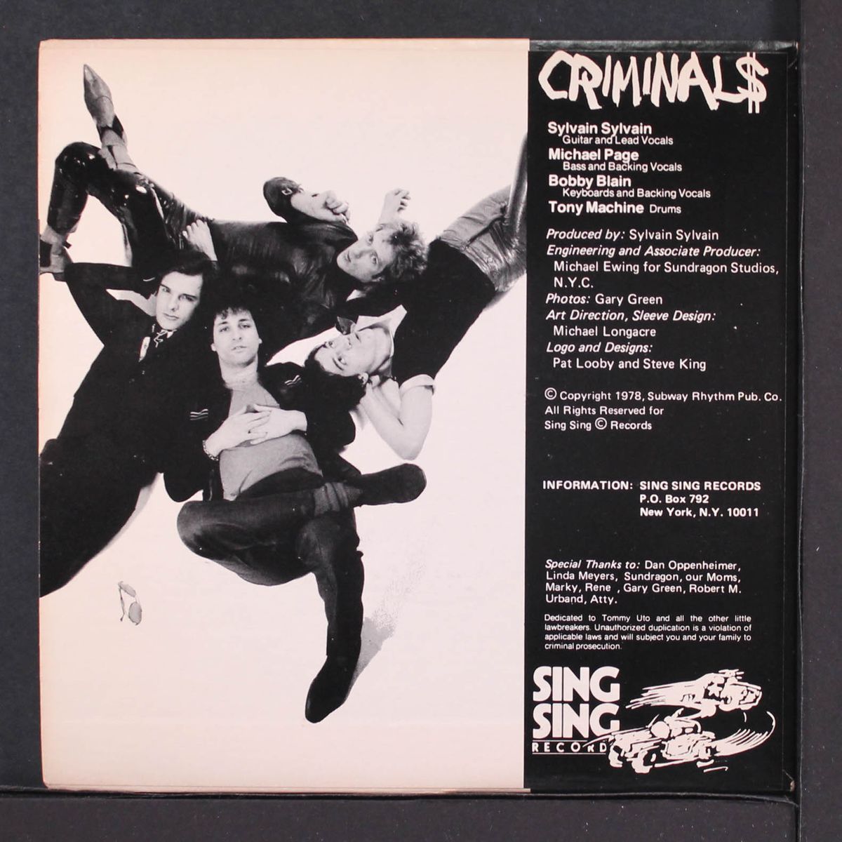 the kids are back by CRIMINALS