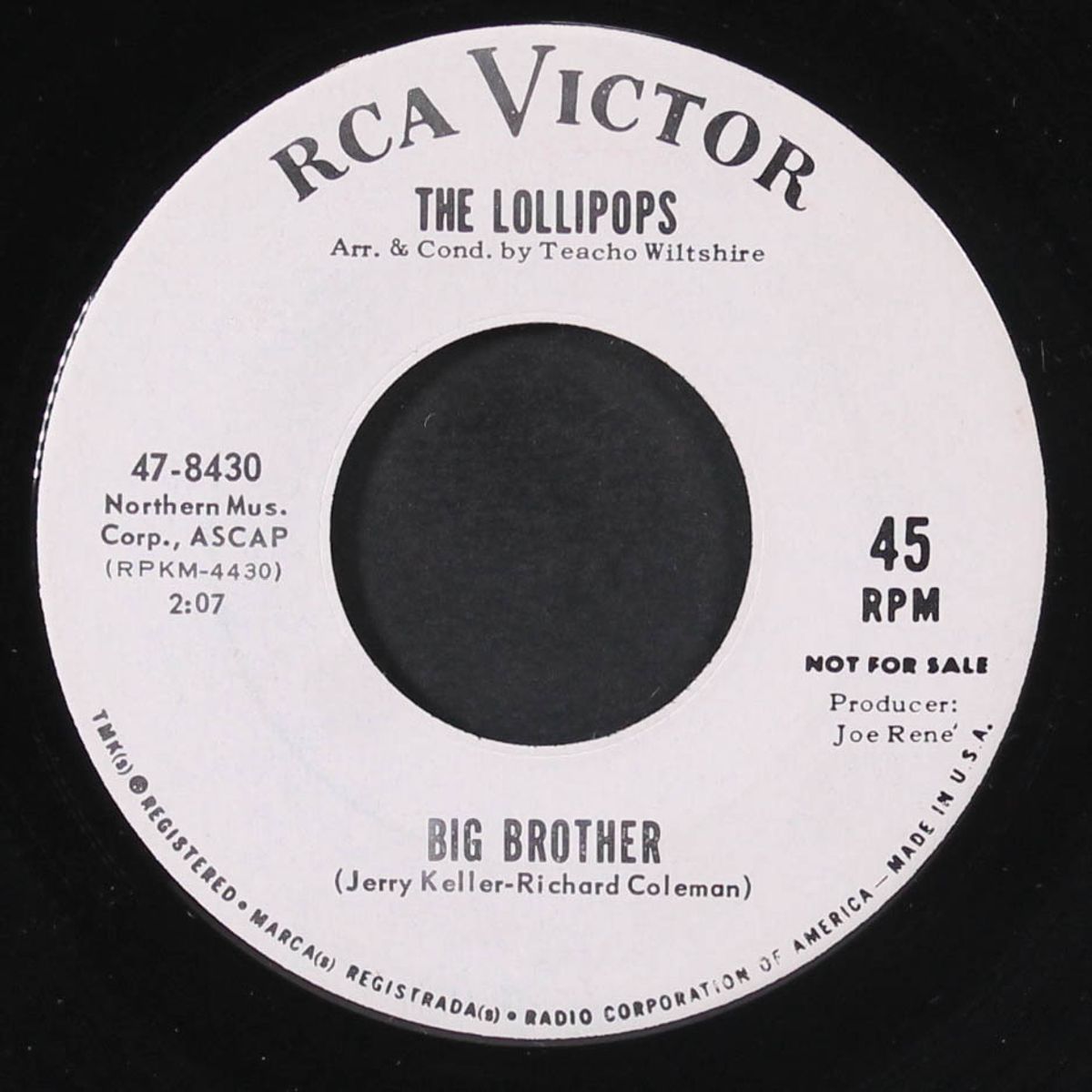 big brother / billy, billy, baby by LOLLIPOPS