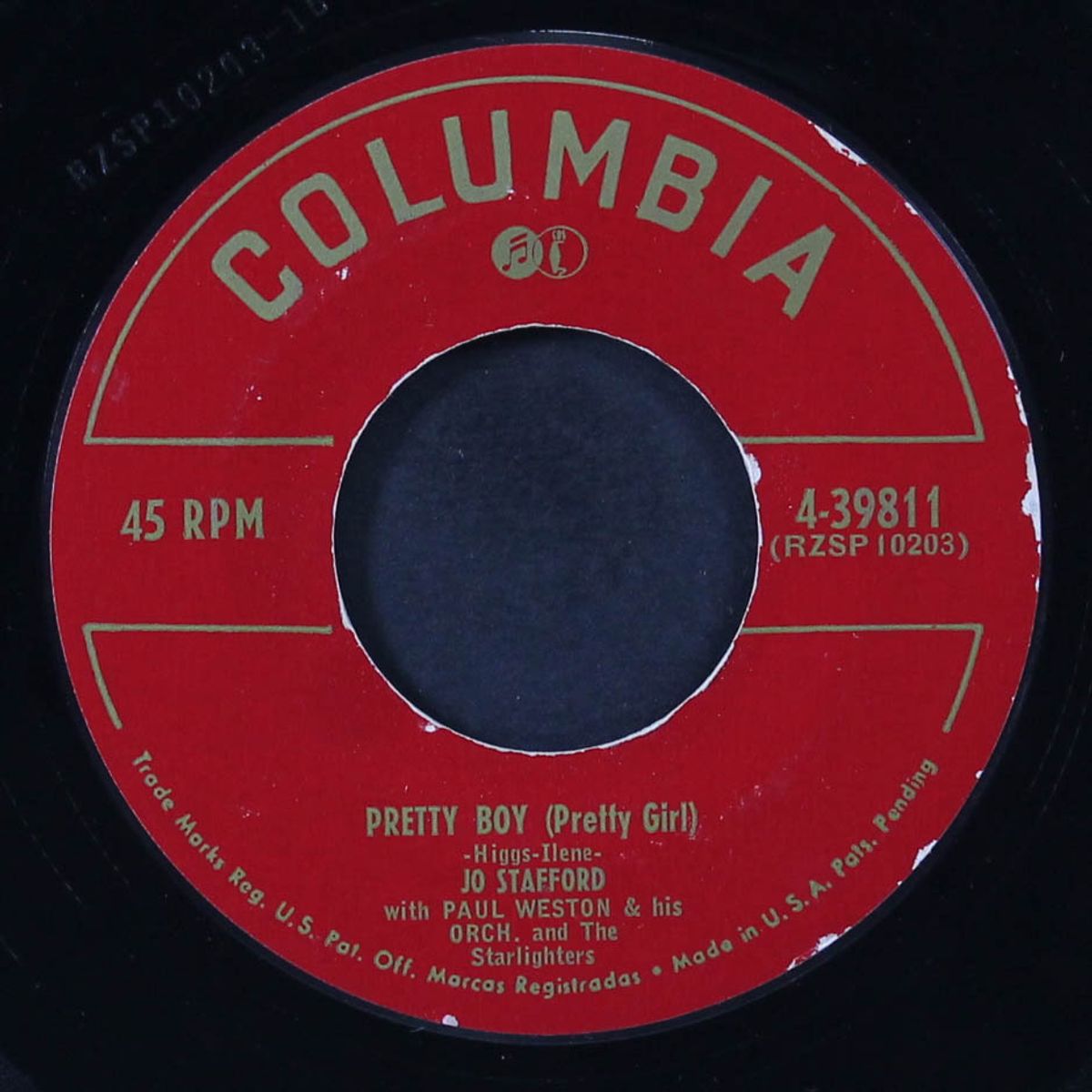 pretty boy by JO STAFFORD