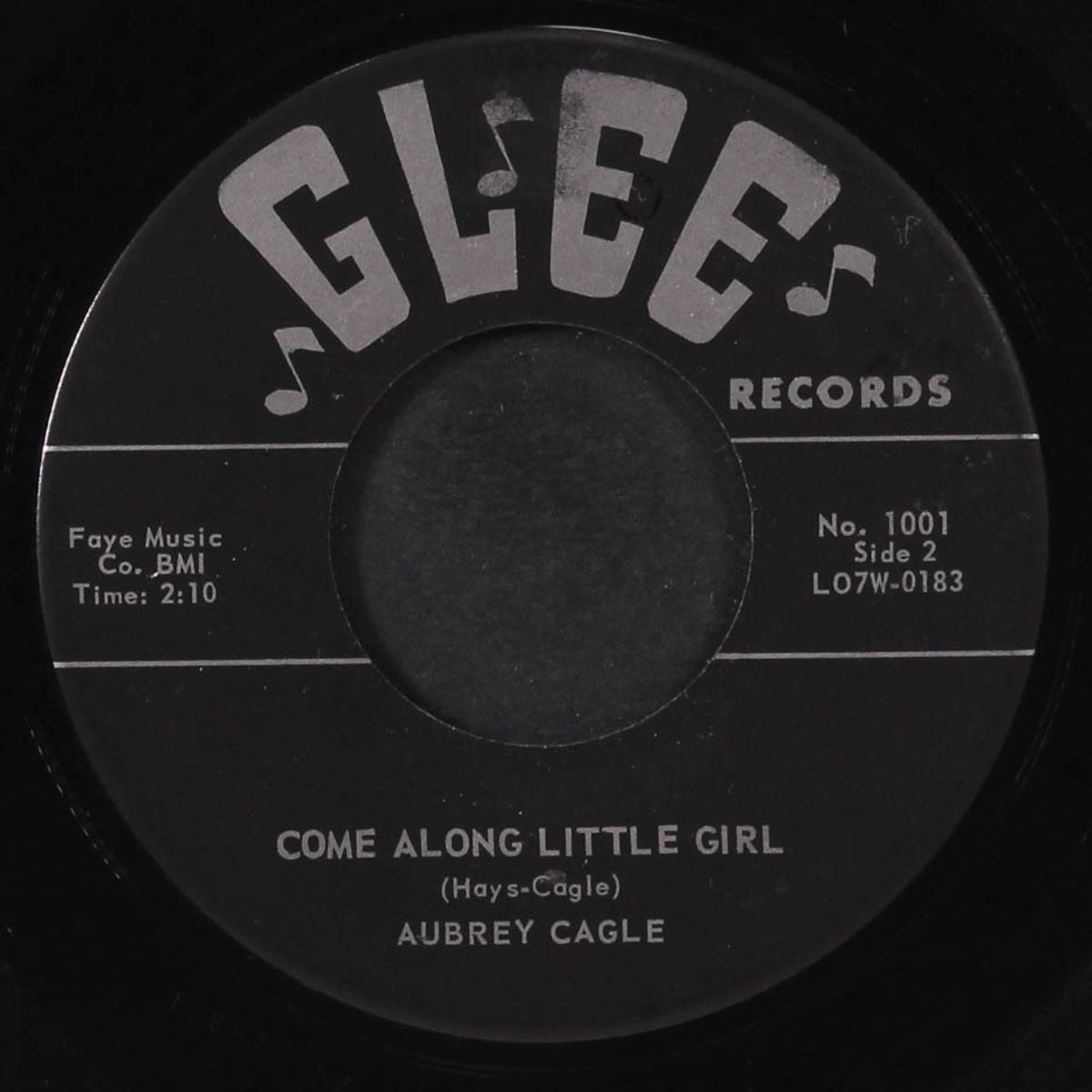 come along little girl / blue lonely world by AUBREY CAGLE