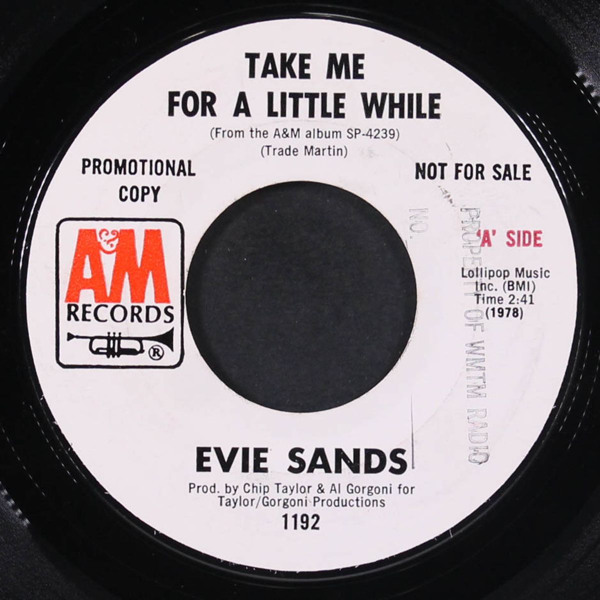 take me for a little while / it's this i am, i find by EVIE SANDS