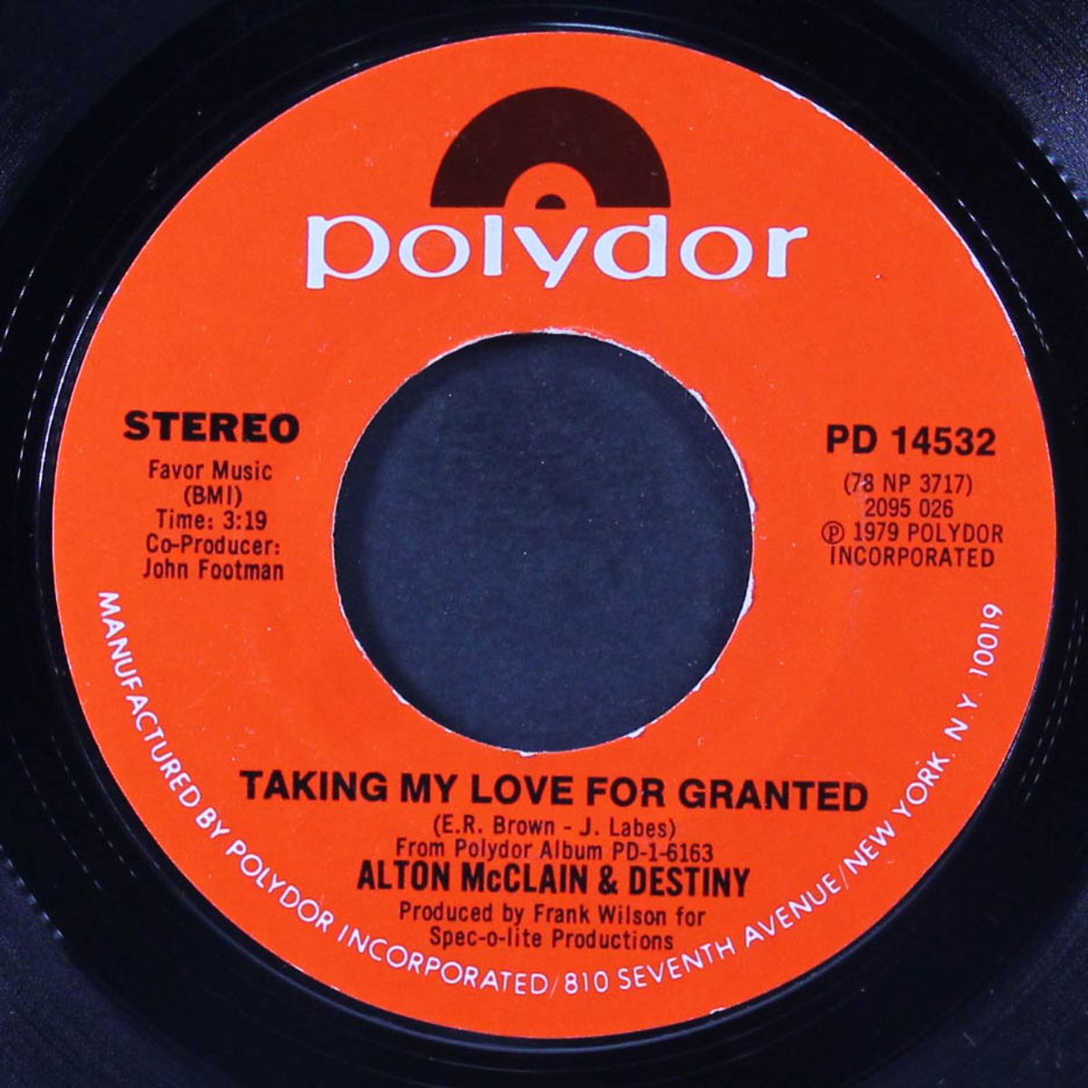 it must be love / taking my love for granted by ALTON MCCLAIN & DESTINY