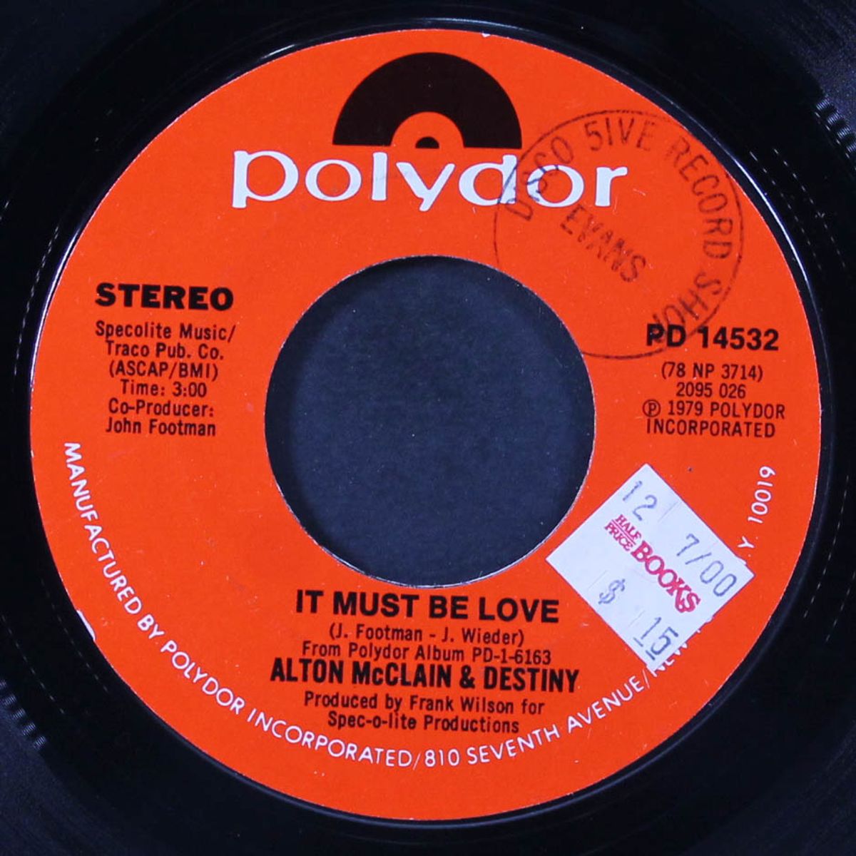 it must be love / taking my love for granted by ALTON MCCLAIN & DESTINY