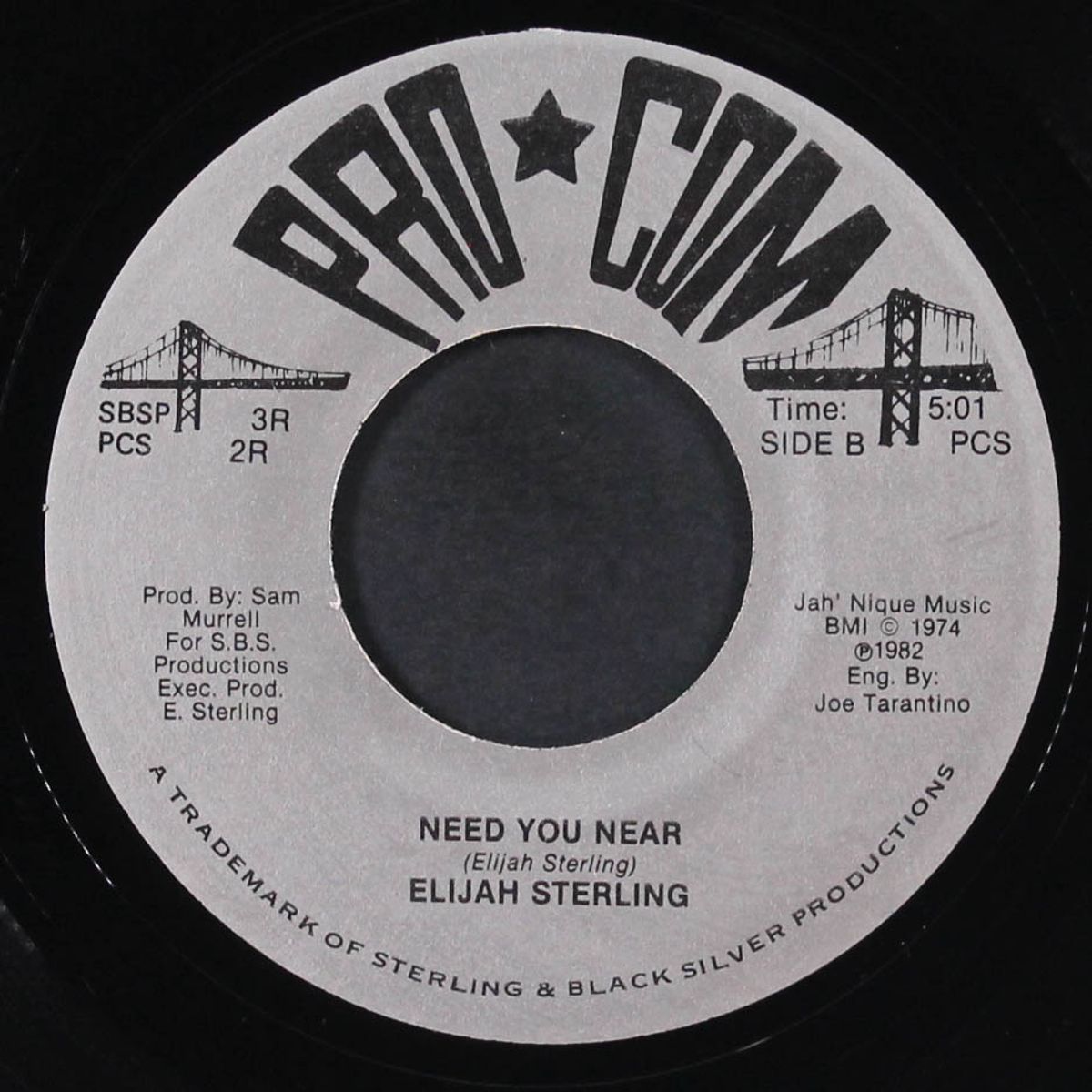 bad girl / need you near by ELIJAH STERLING