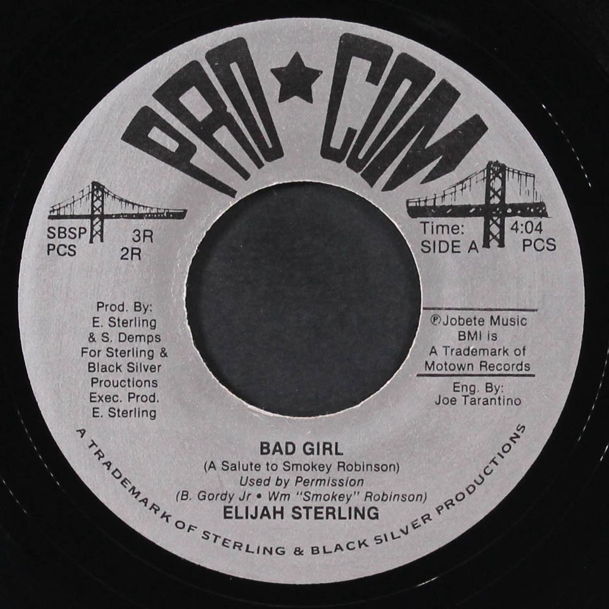 bad girl / need you near by ELIJAH STERLING