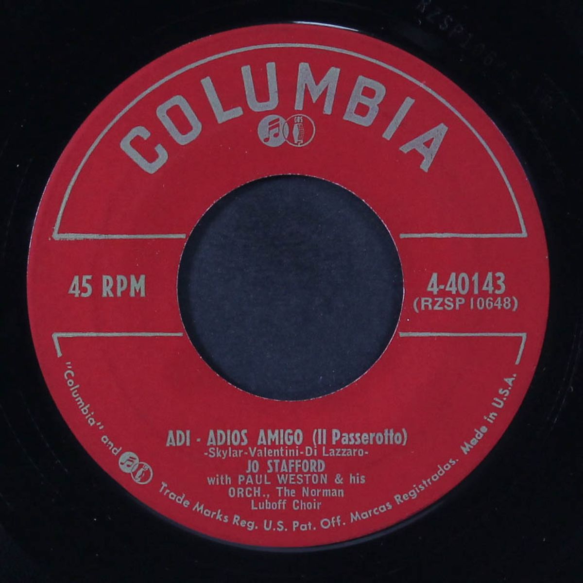 make love to me / adi, adios amigo by JO STAFFORD
