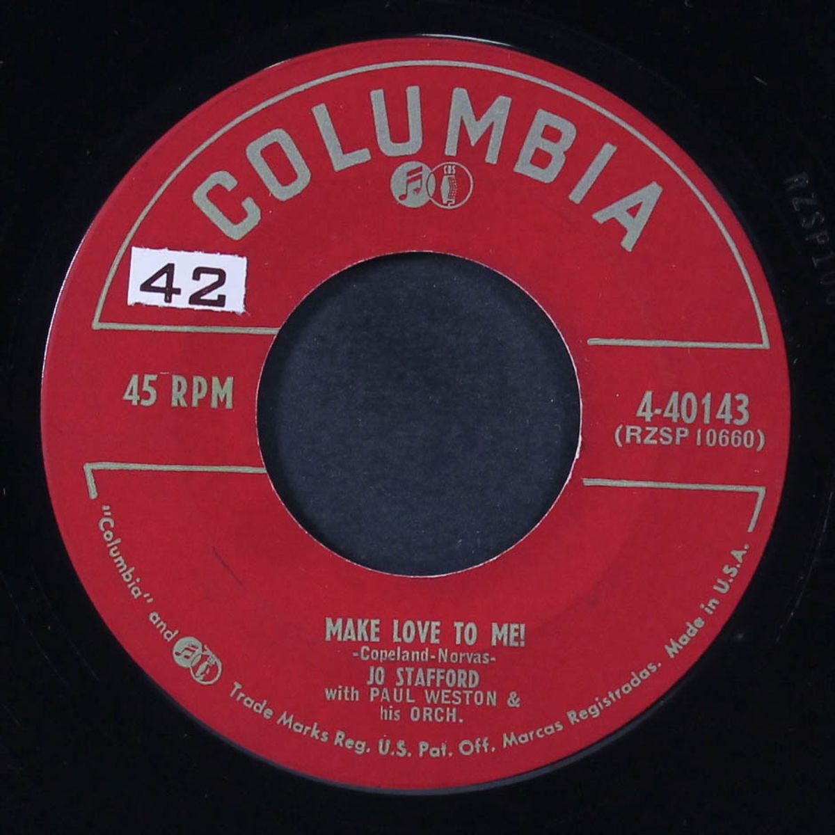 make love to me / adi, adios amigo by JO STAFFORD