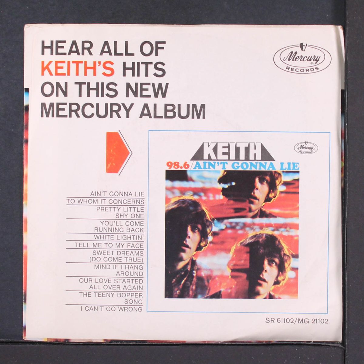 tell me to my face / pretty little shy one by KEITH