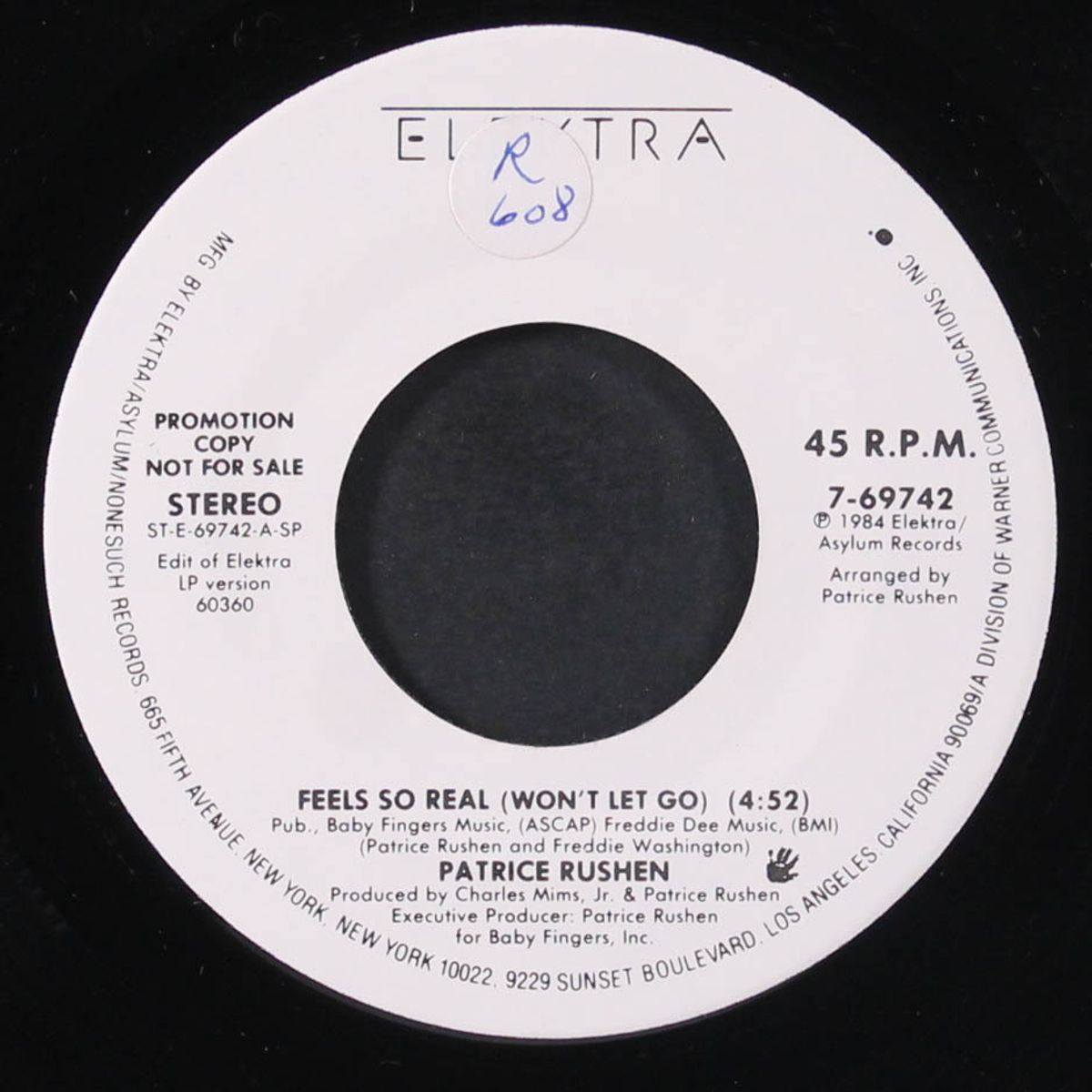 feels so real (won't let go) / same by PATRICE RUSHEN