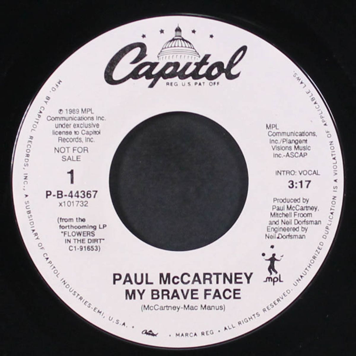 my brave face by PAUL MCCARTNEY