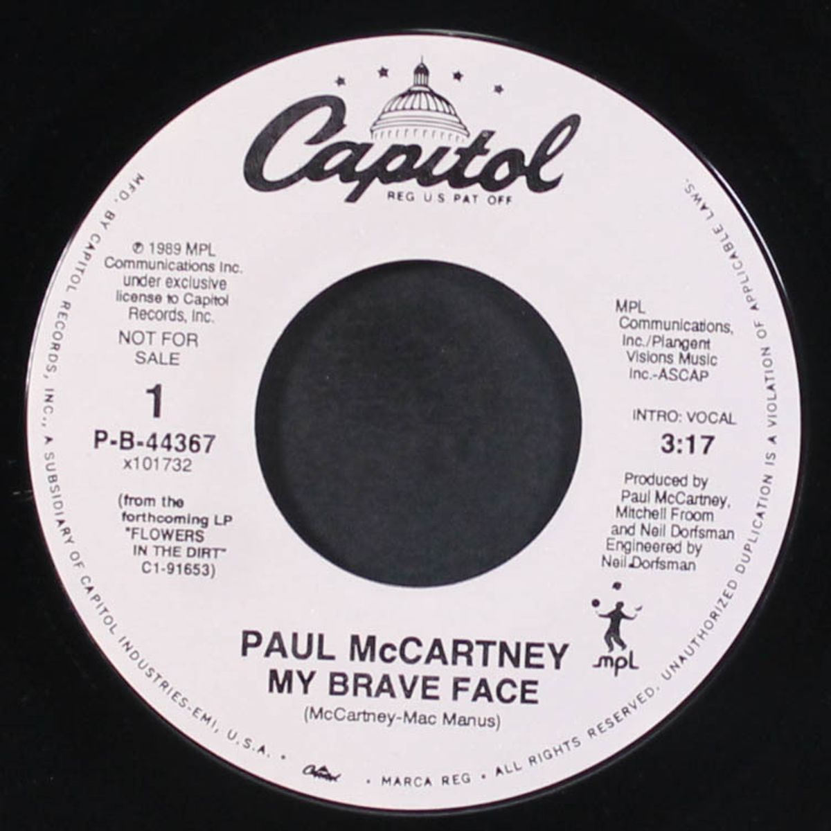 my brave face by PAUL MCCARTNEY