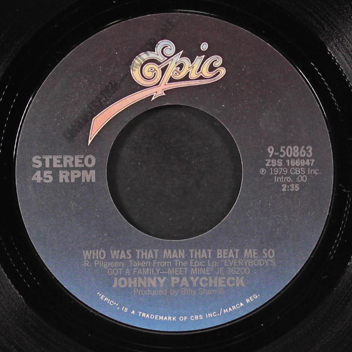fifteen beers / who was that man that beat me so by JOHNNY PAYCHECK