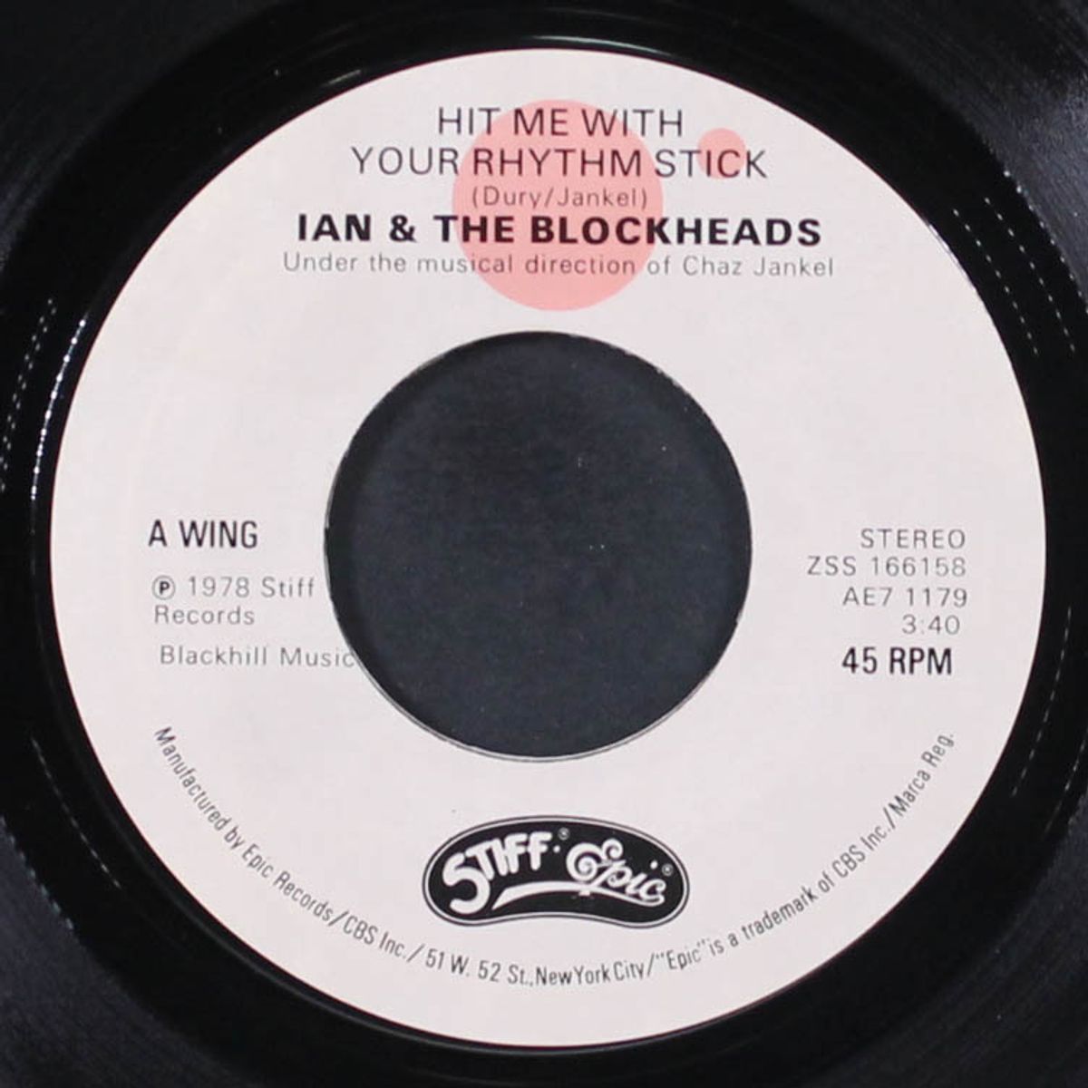 hit me with your rhythm stick by IAN DURY & BLOCKHEADS