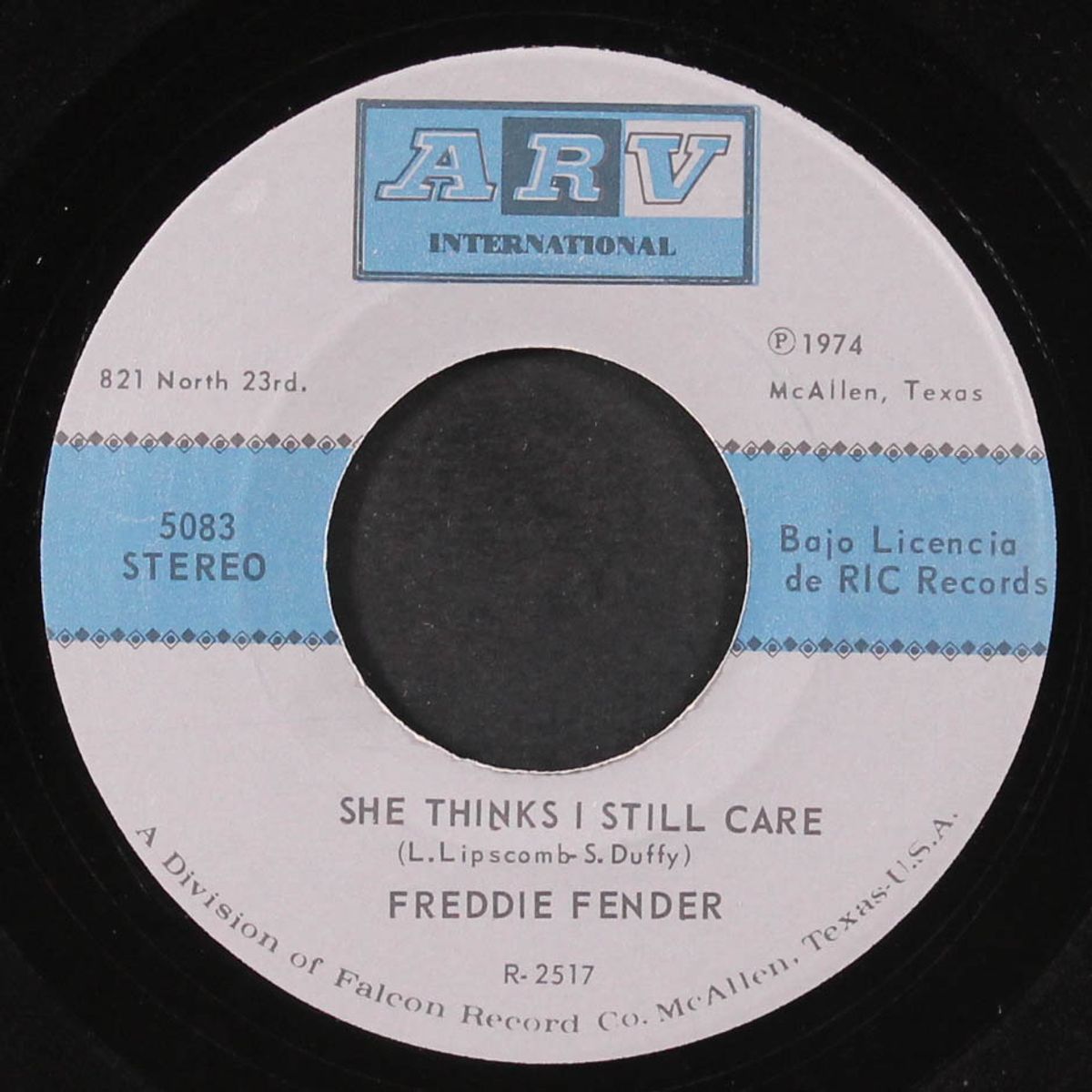 crazy arms / she thinks i still care by FREDDIE FENDER