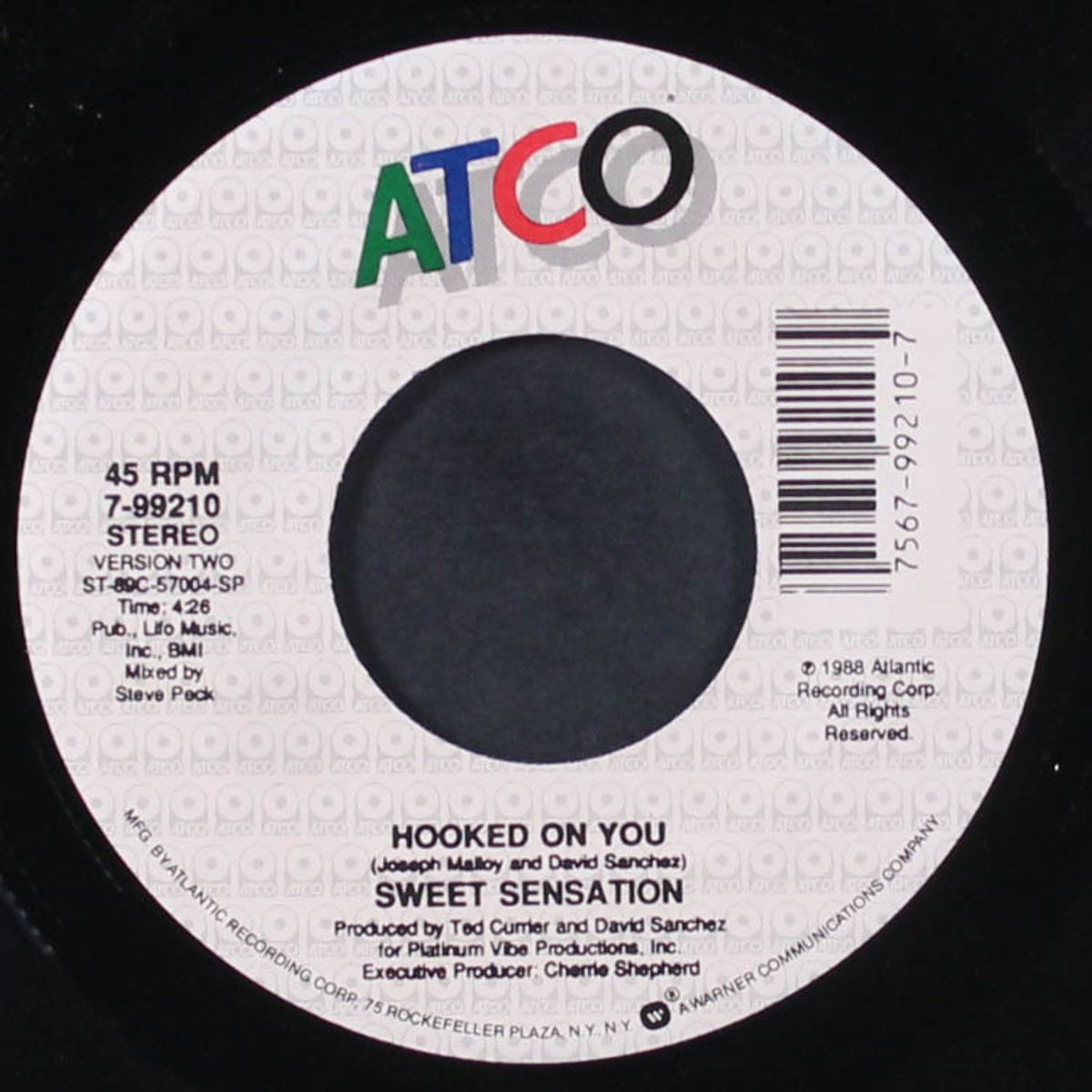 hooked on you / version two by SWEET SENSATION