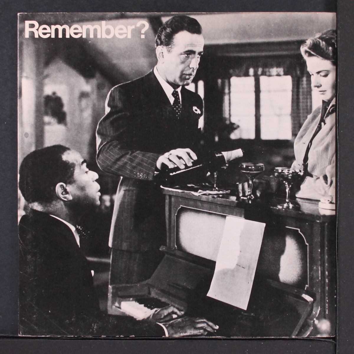 as time goes by / dialog from casablanca by DOOLEY WILSON
