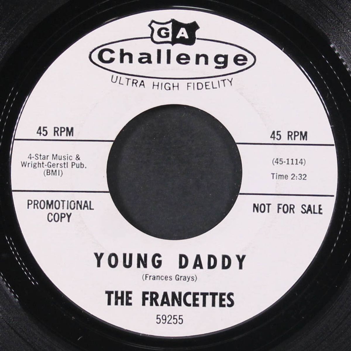 nothing to write home about / young daddy by FRANCETTES