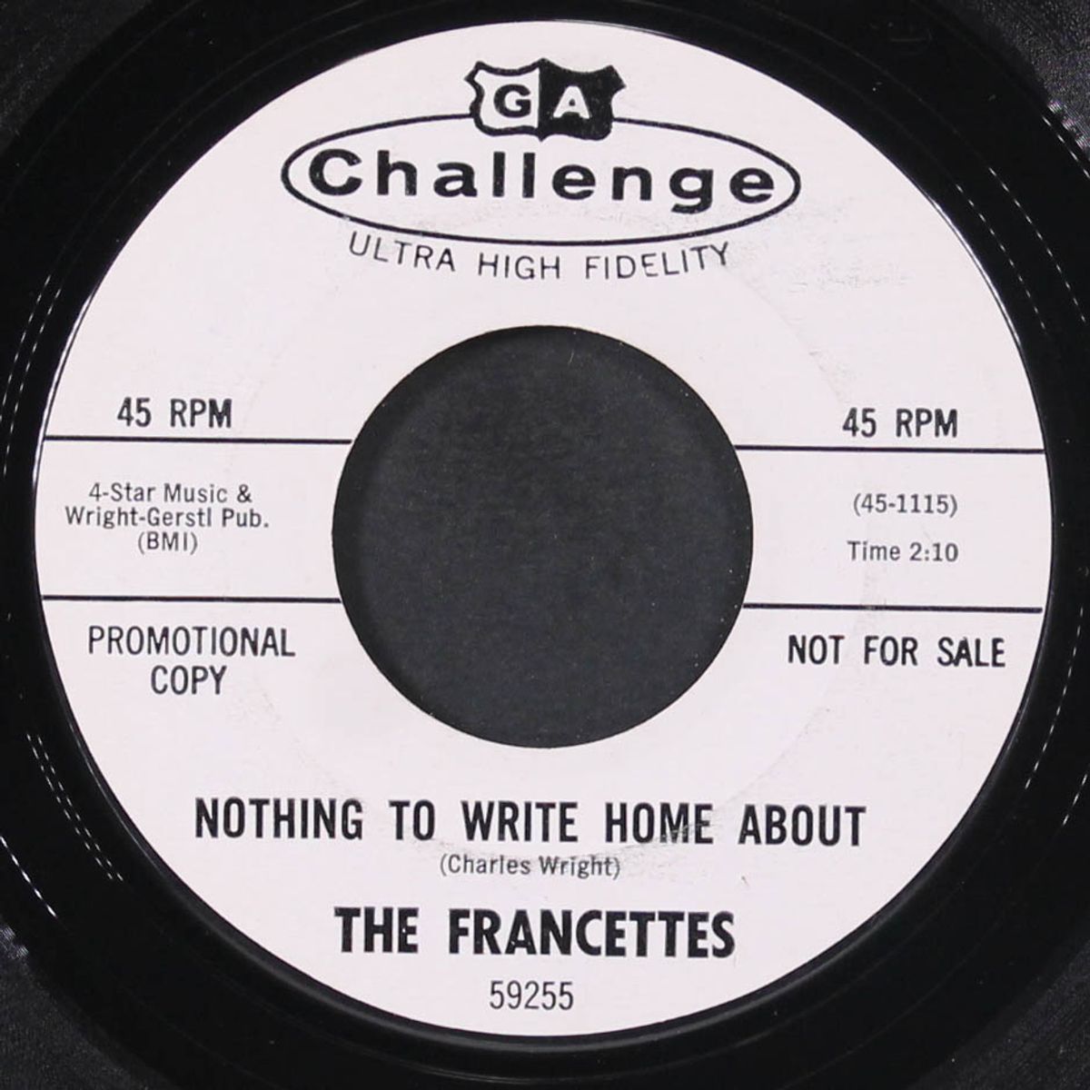 nothing to write home about / young daddy by FRANCETTES