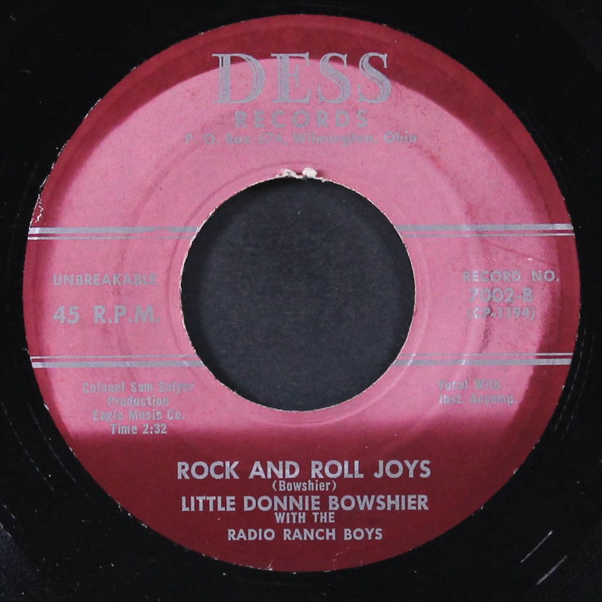 rock and roll joys by LITTLE DONNIE BOWSHIER
