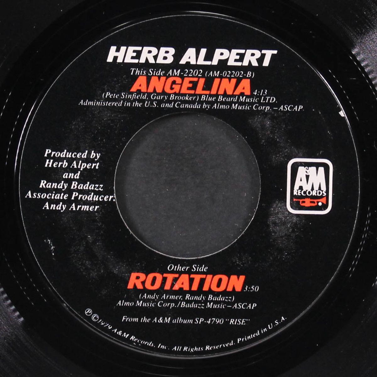 angelina / rotation by HERB ALPERT