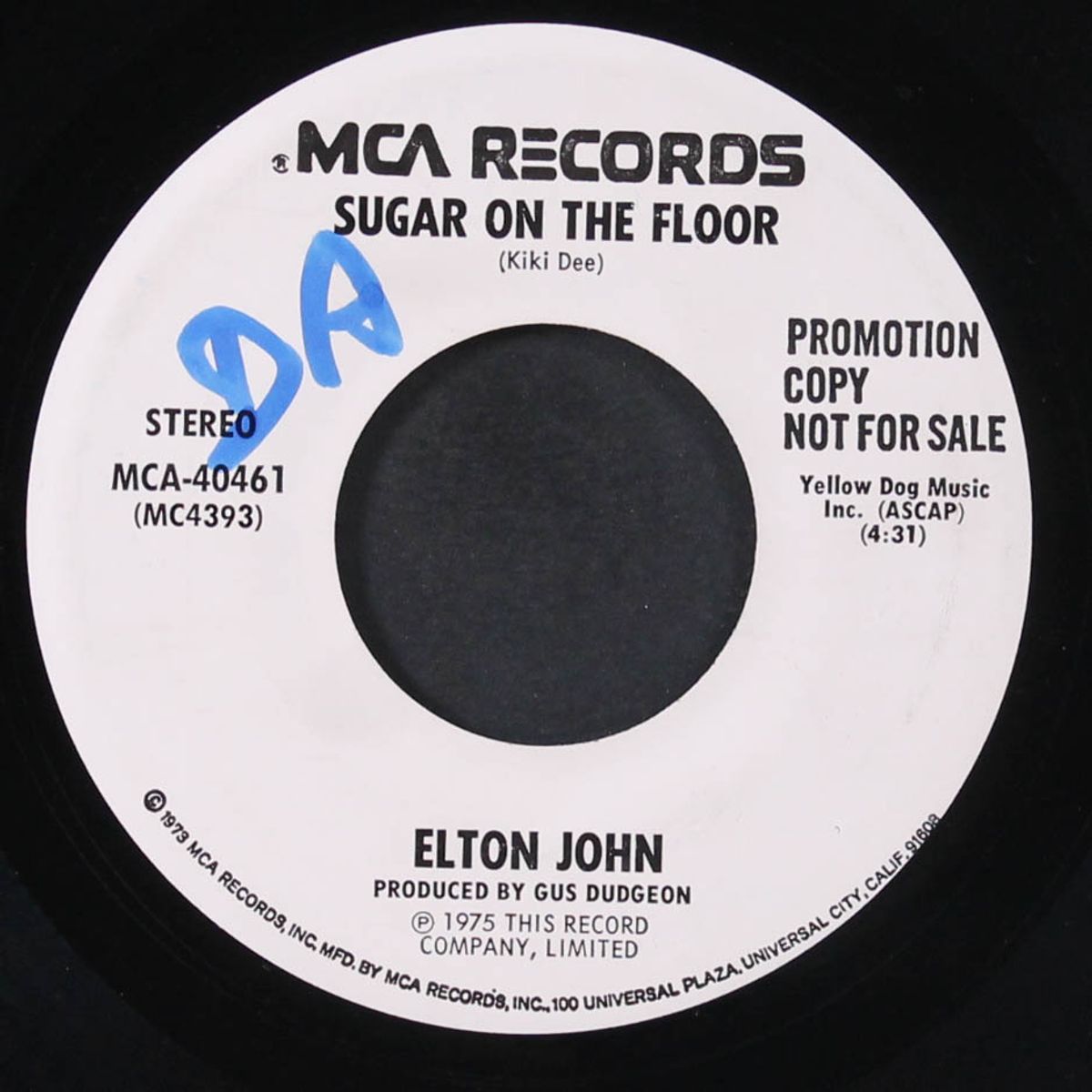 island girl / sugar on the floor by ELTON JOHN