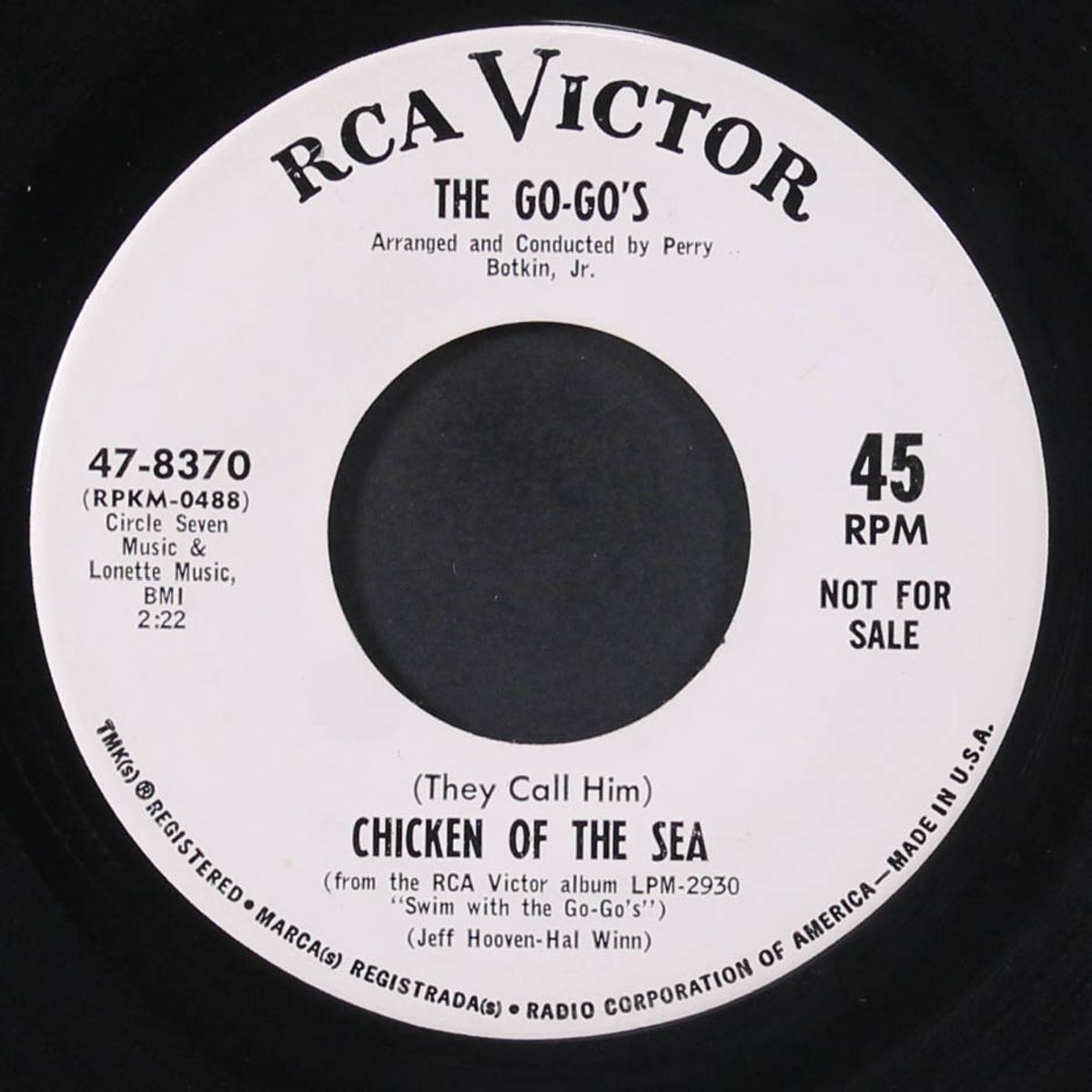 lonely girl / chicken of the sea by GO-GOS