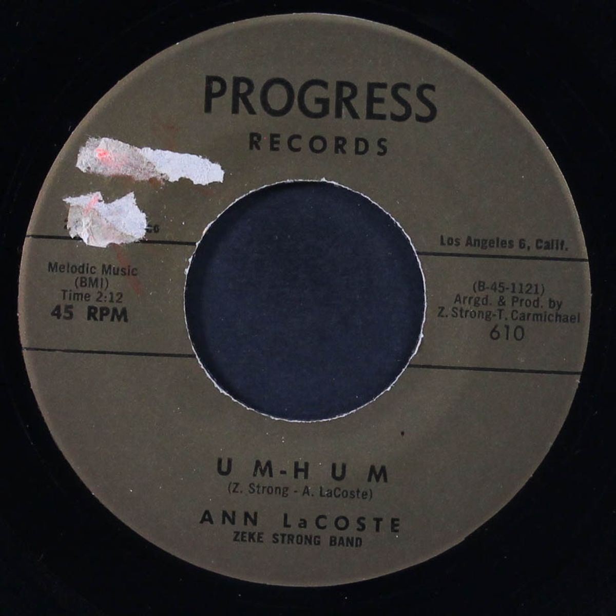 um-hum / the change in my life by ANN LACOSTE