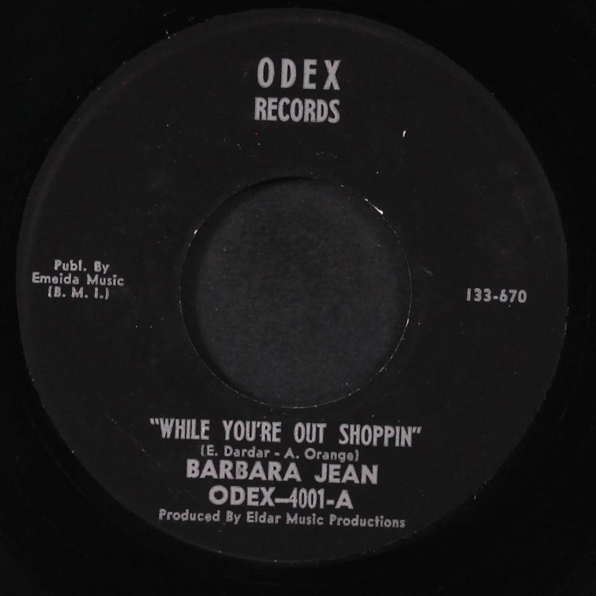while you're out shoppin by BARBARA JEAN