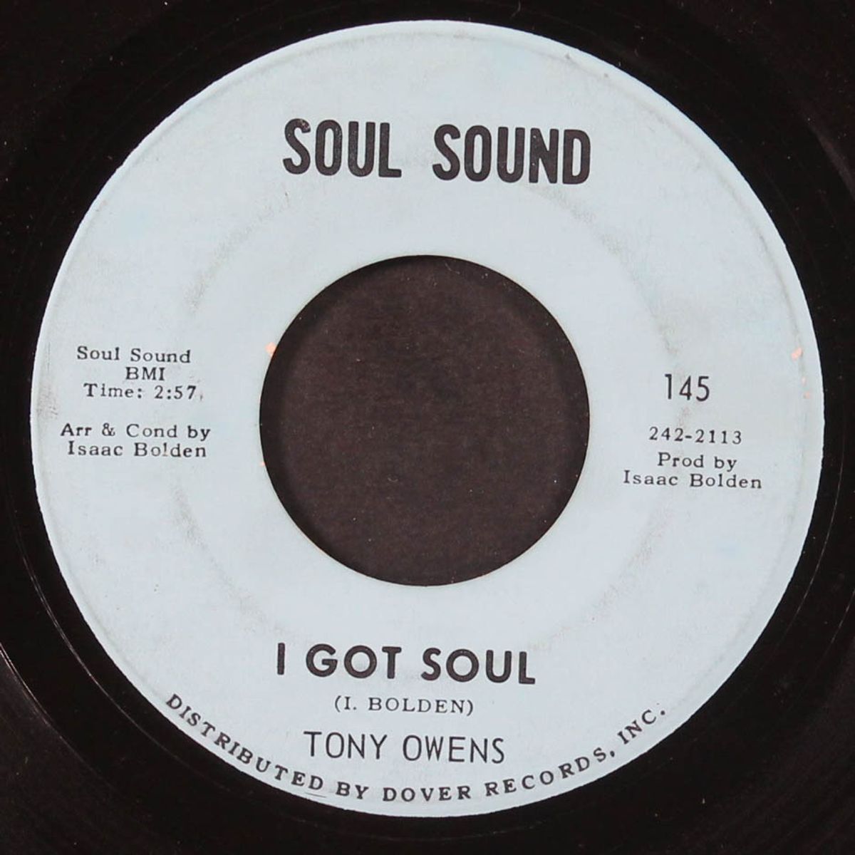 i got soul / this heart can't take no more by TONY OWENS