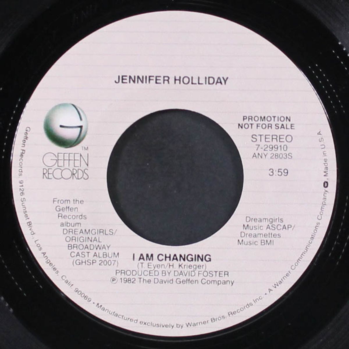 i am changing / cadillac car (performed by original broadway cast) by JENNIFER HOLLIDAY