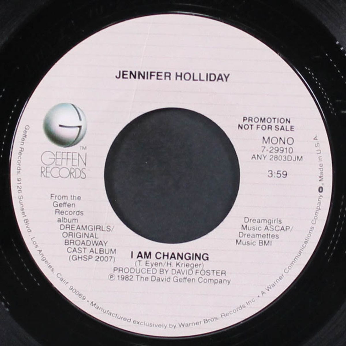 i am changing / cadillac car (performed by original broadway cast) by JENNIFER HOLLIDAY