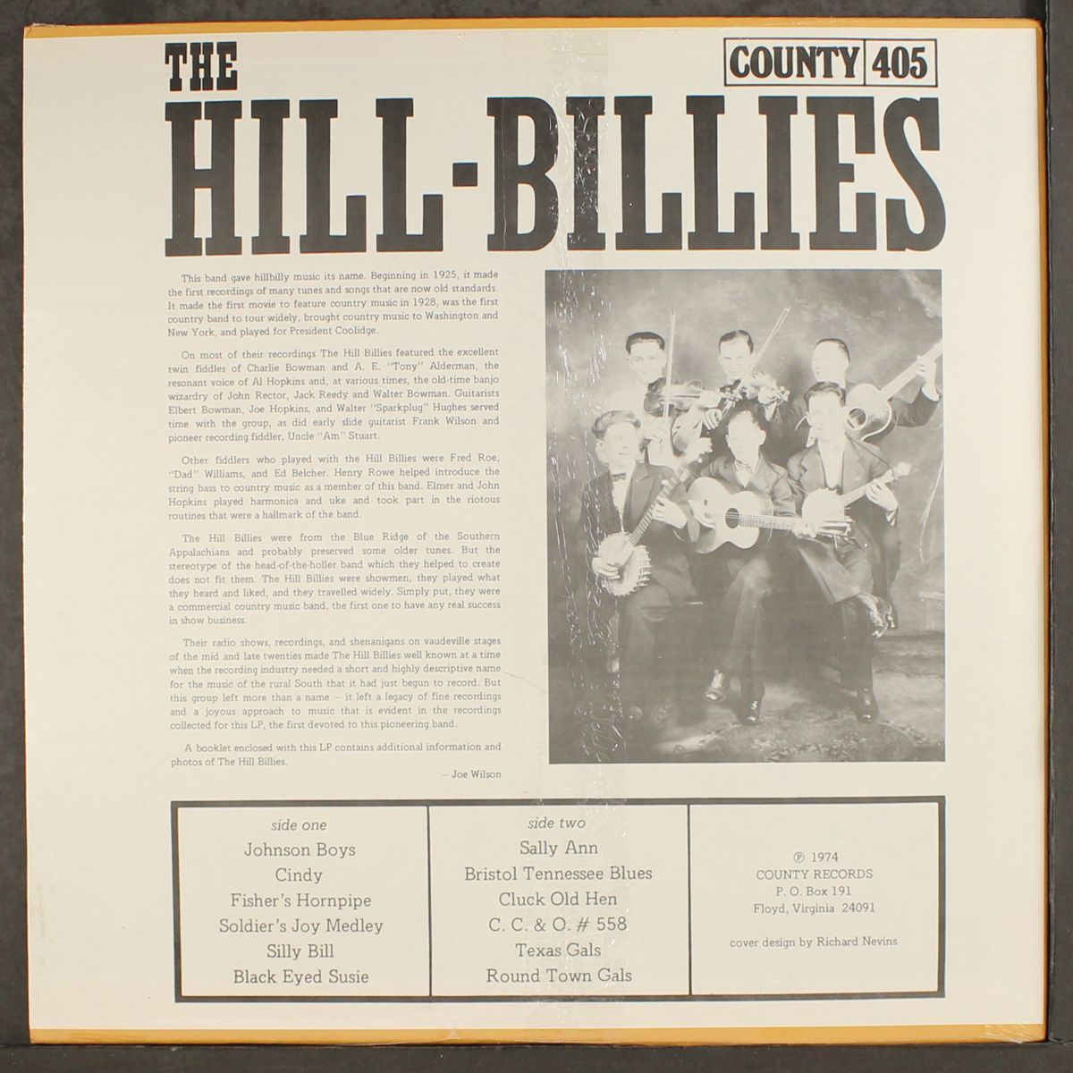 are coming by HILL-BILLIES