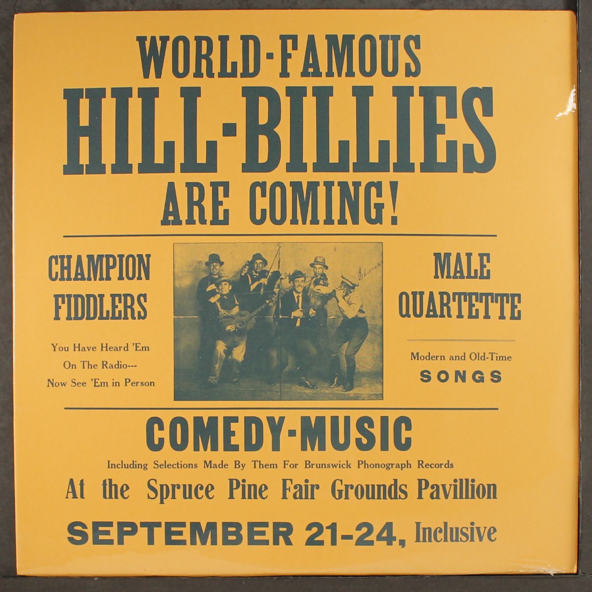 are coming by HILL-BILLIES