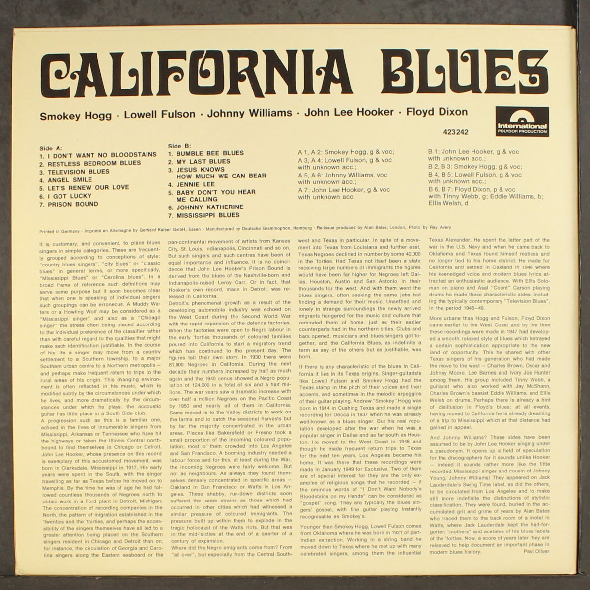 california blues by VARIOUS