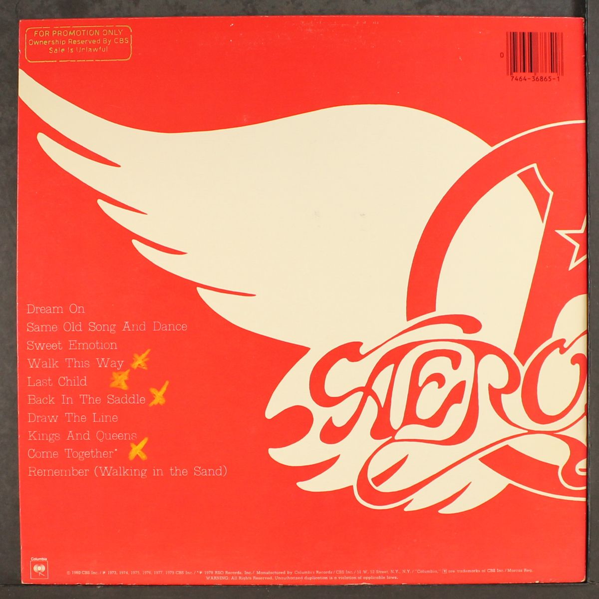 greatest hits by AEROSMITH