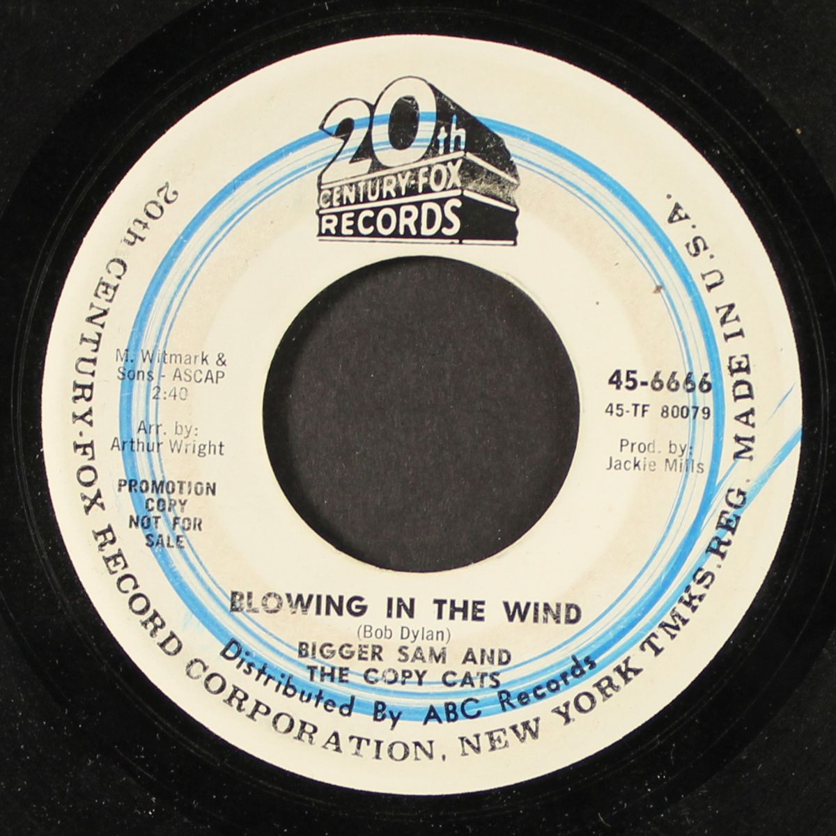 i'm ready for love / blowing in the wind by BIGGER SAM & COPY CATS