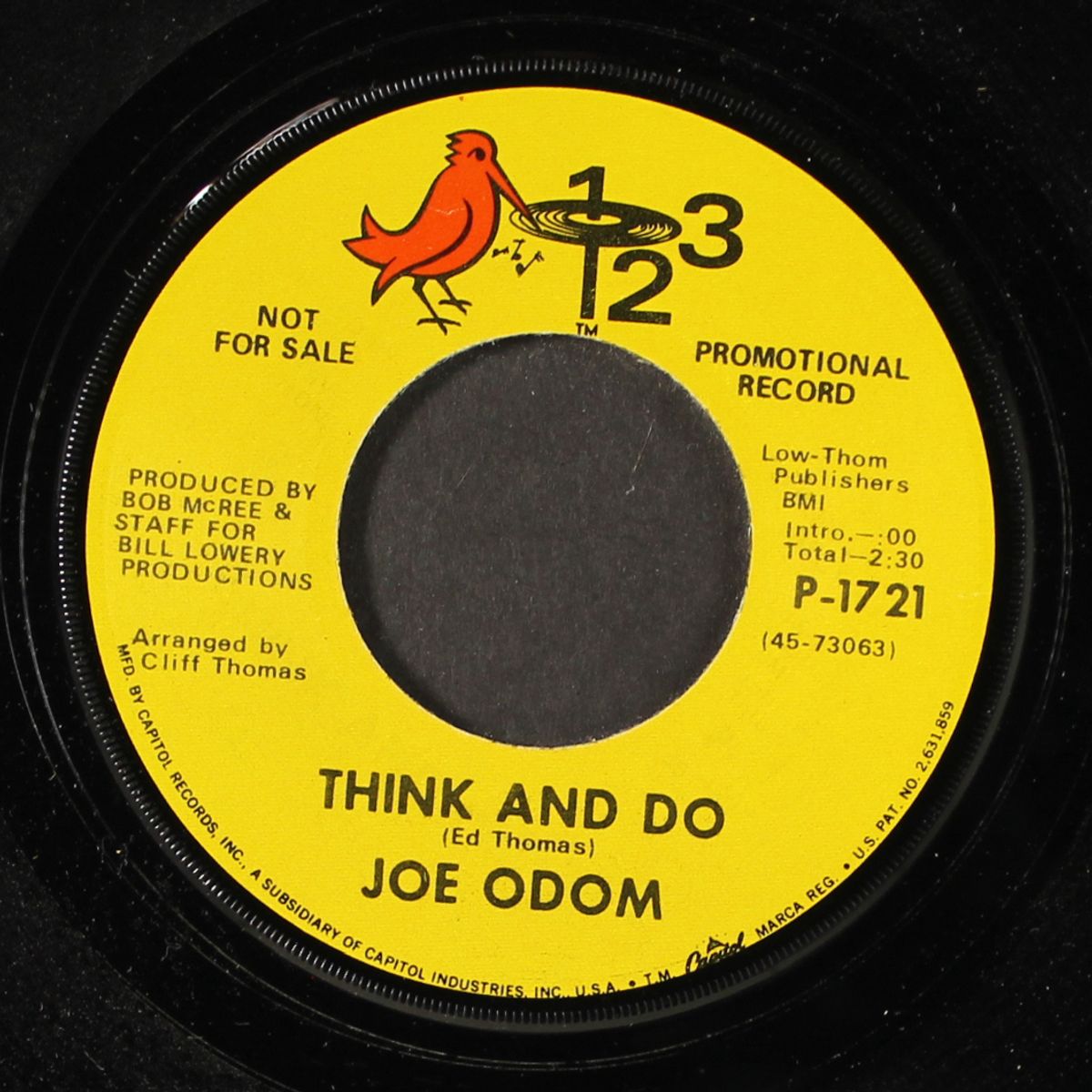 think and do / let me go gradually by JOE ODOM