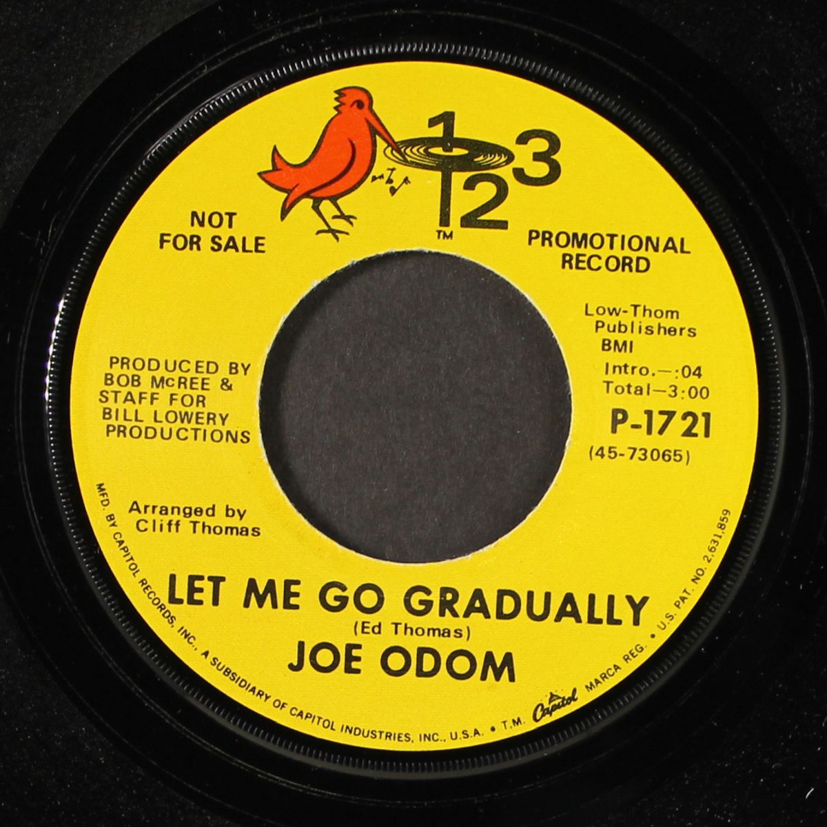 think and do / let me go gradually by JOE ODOM