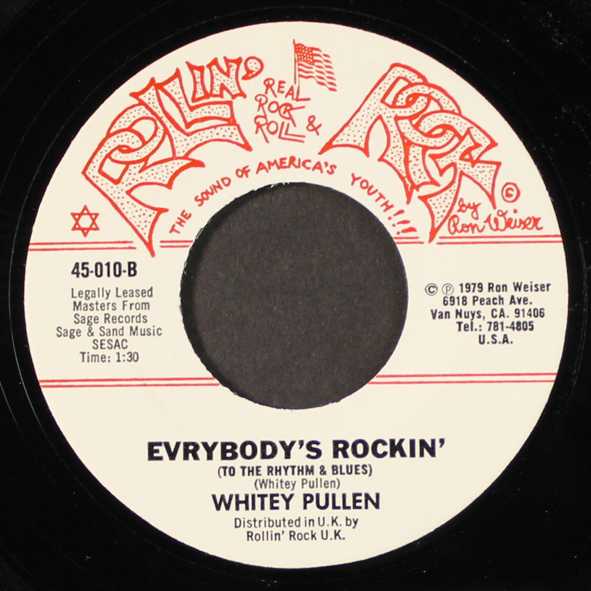 everybody's rockin' / drinking wine by WHITEY PULLEN
