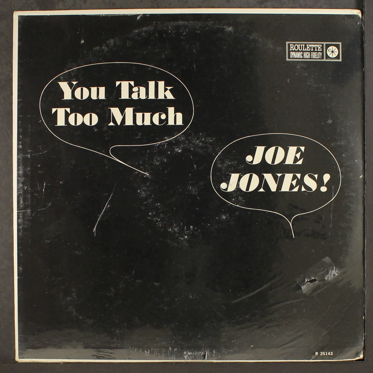 you talk too much by JOE JONES