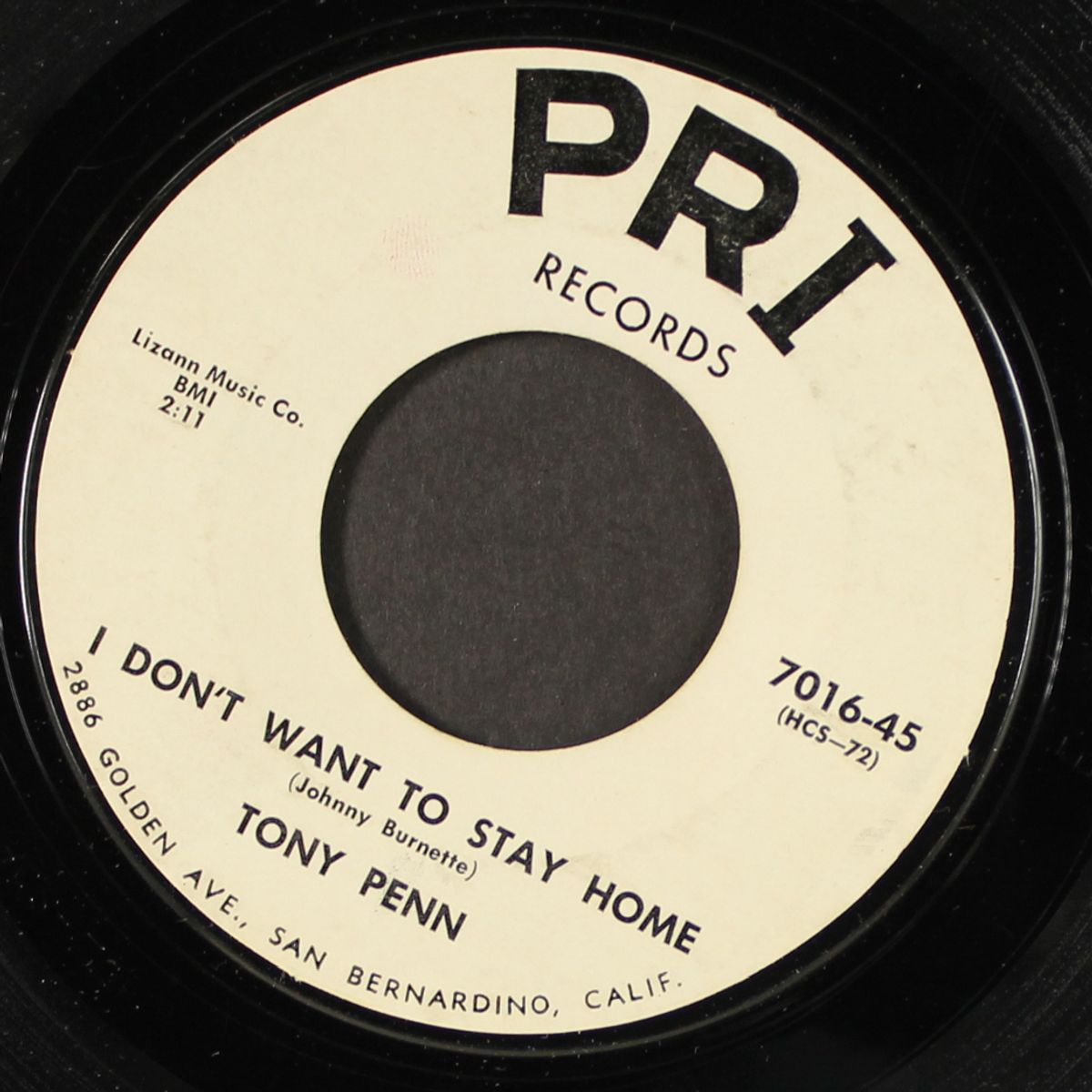 a king or a fool / i don't want to stay home by TONY PENN
