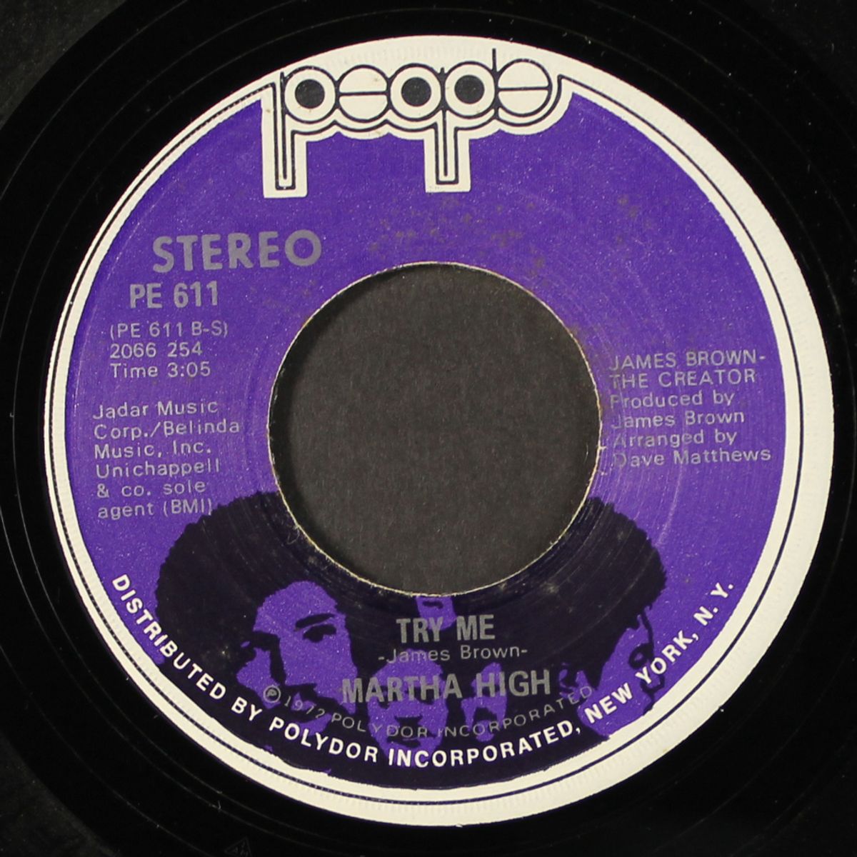 try me / georgy girl by MARTHA HIGH