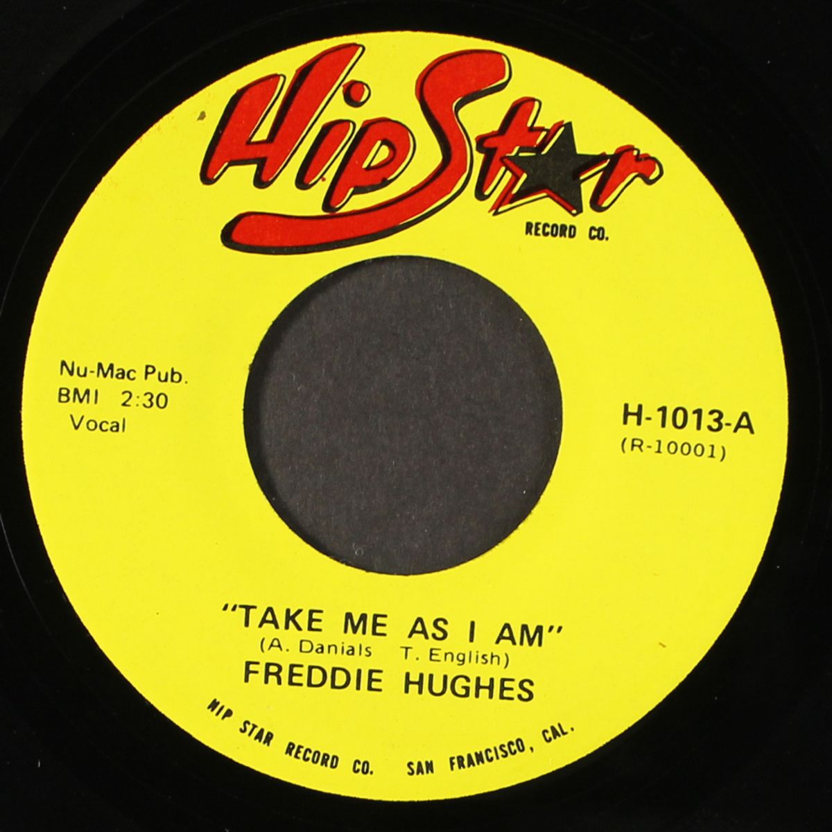 take me as i am / instrumental by FREDDIE HUGHES