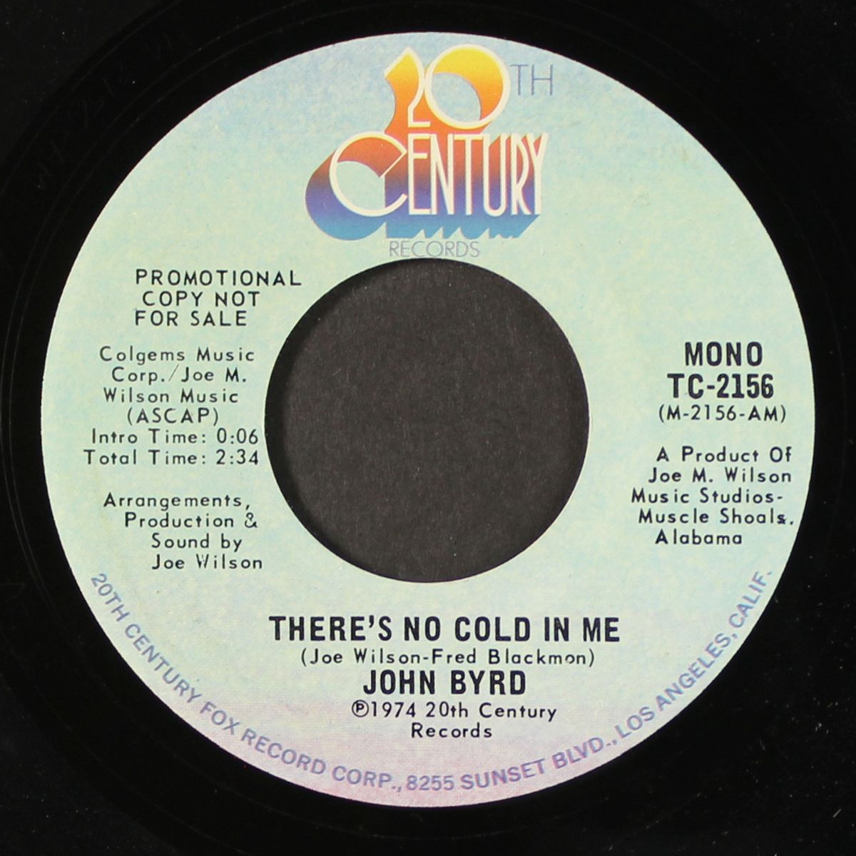 there's no cold in me / mono by JOHN BYRD