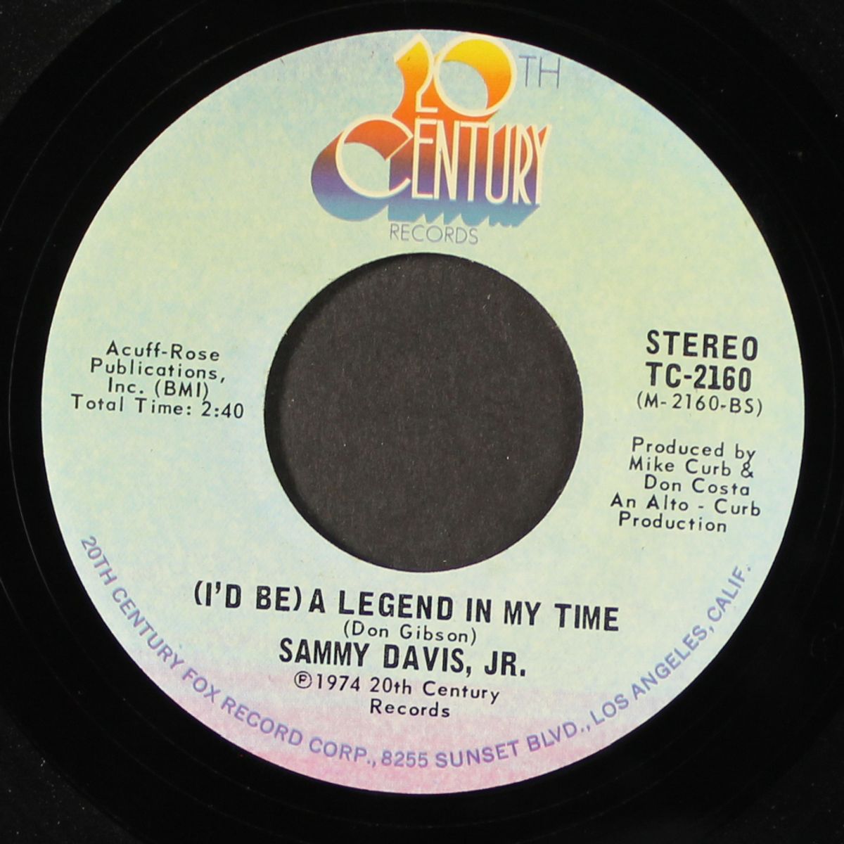 chico and the man (main theme / a legend in my time) by SAMMY DAVIS, JR.