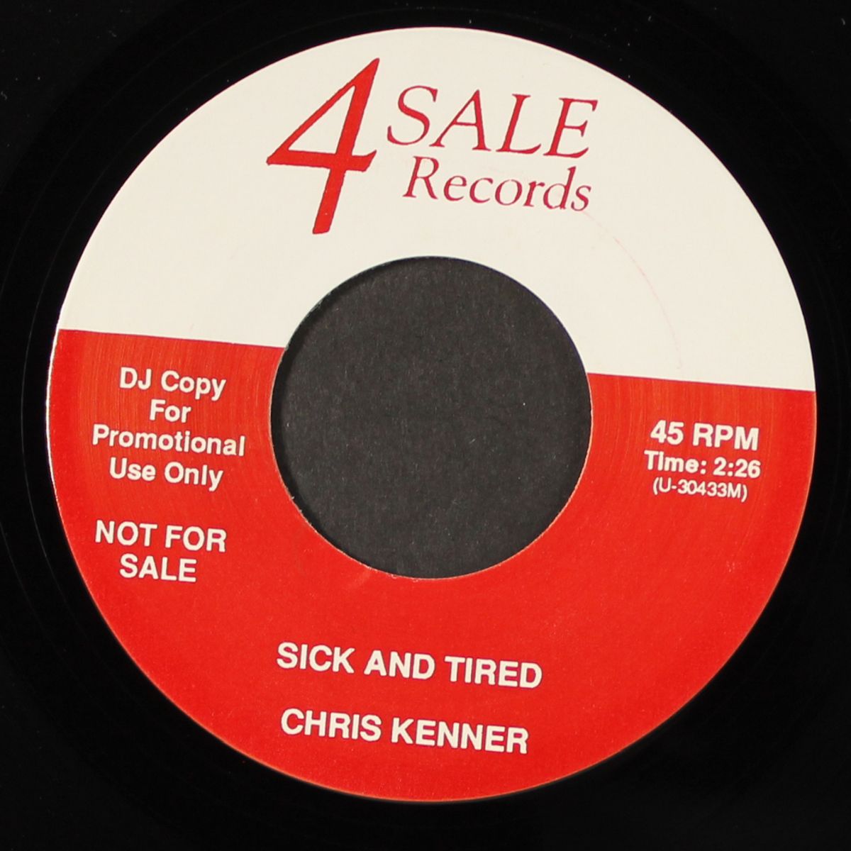 but not for me / sick and tired by JOHNNY NASH / CHRIS KENNER