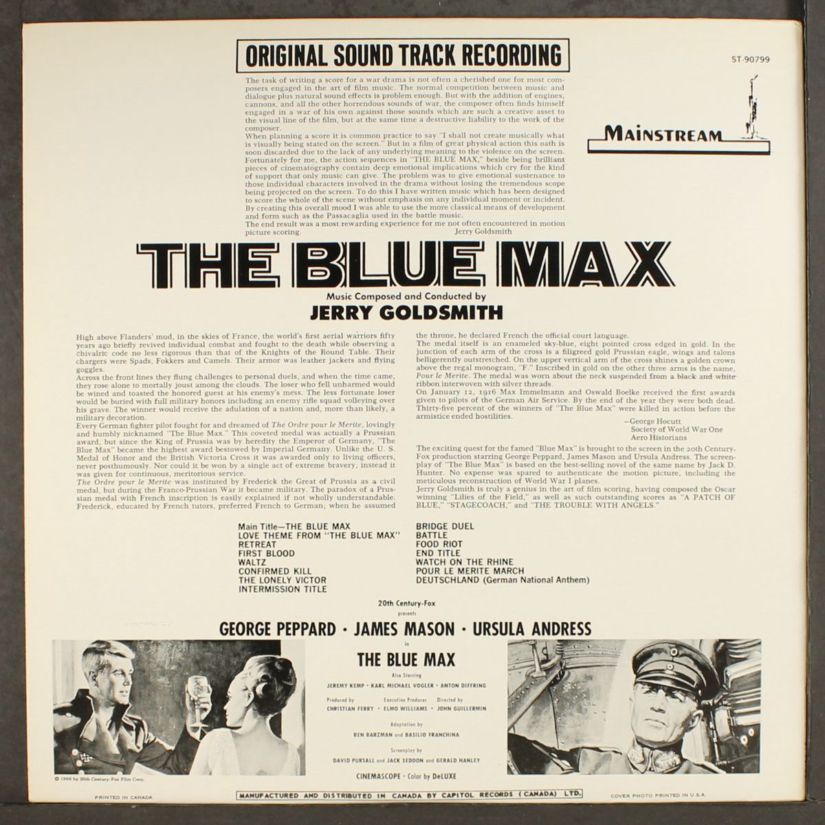 the blue max by SOUNDTRACK