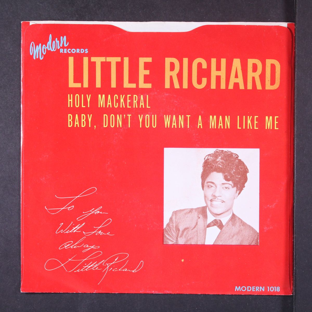 holy mackeral / baby, don't you want a man like me by LITTLE RICHARD